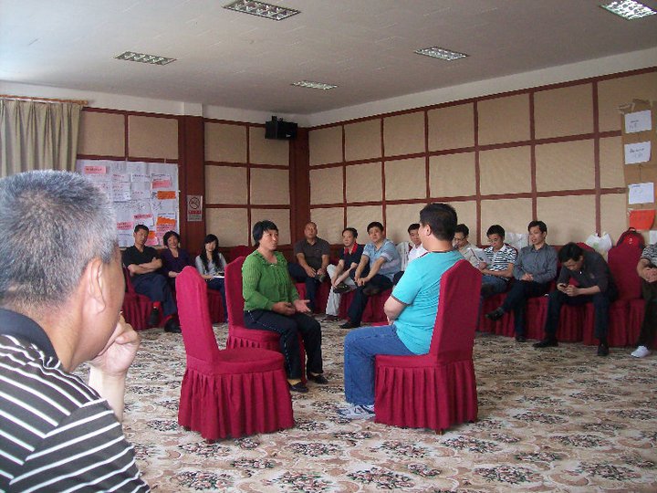Policy by the people for the people - hands on training exercise in China